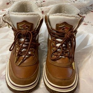 Pajar Leather Waterproof Winter Boots